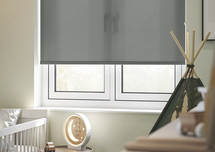 Rimini, Storm Cloud - Twist&Fit Roller Blind - Image 5